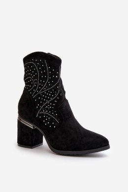 Botki Model S.Barski HY42-029 Black 
