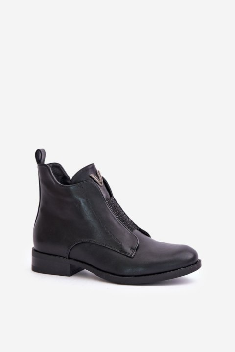 Botki Model S.Barski HY42-119 Black Botki Model S.Barski HY42-119 Black