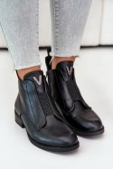 Botki Model S.Barski HY42-119 Black 