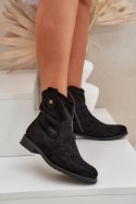 Botki Model S.Barski HY51-063 Black 