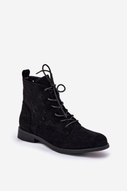 Botki Model S.Barski HY51-136 Black 