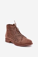 Botki Model S.Barski HY51-185 Brown 