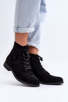 Botki Model S.Barski HY66-136 Black 