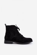 Botki Model S.Barski HY66-136 Black 