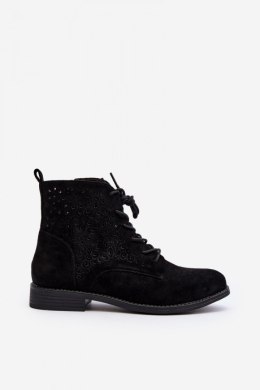 Botki Model S.Barski HY66-136 Black 