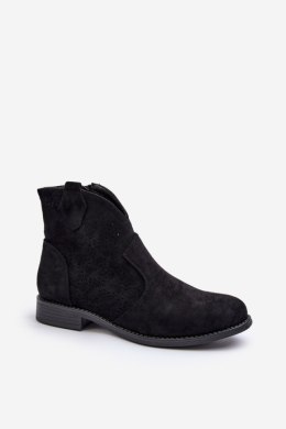 Botki Model S.Barski HY66-151 Black 