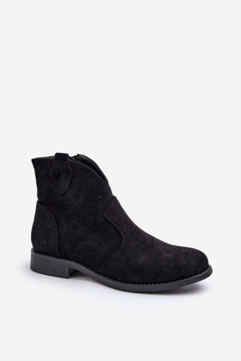 Botki Model S.Barski HY66-151 Black Botki Model S.Barski HY66-151 Black