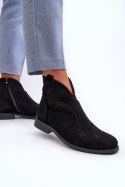 Botki Model S.Barski HY66-151 Black 