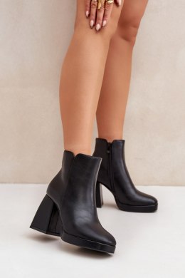 Botki Model Selarae LQ-48 Black 