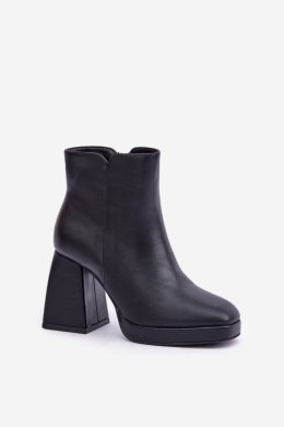 Botki Model Selarae LQ-48 Black 