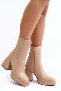Botki Model Stelares 5892 Beige 