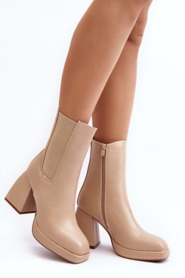 Botki Model Stelares 5892 Beige 