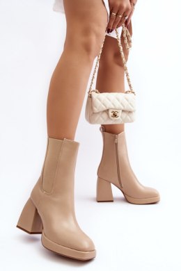 Botki Model Stelares 5892 Beige 