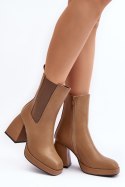 Botki Model Stelares 5892 Brown 