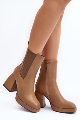 Botki Model Stelares 5892 Brown 