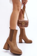 Botki Model Stelares 5892 Brown 