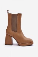 Botki Model Stelares 5892 Brown 