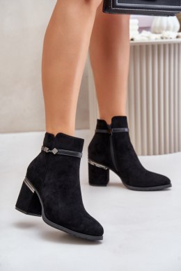 Botki Model Vinceza 16446 Black 