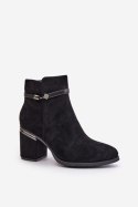 Botki Model Vinceza 16446 Black 