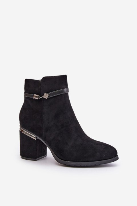 Botki Model Vinceza 16446 Black Botki Model Vinceza 16446 Black