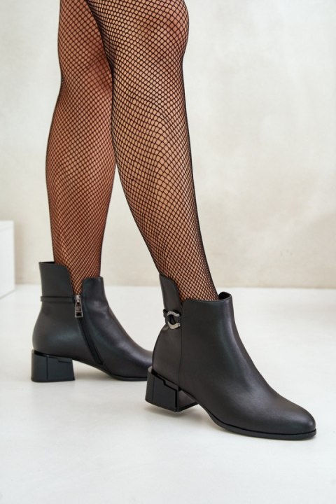 Botki Model Vinceza 66724 Black Botki Model Vinceza 66724 Black