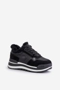 Sneakersy damskie skórzane Model Big Star OO274A216 Black