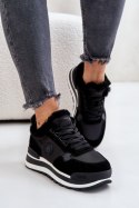Sneakersy damskie skórzane Model Big Star OO274A216 Black