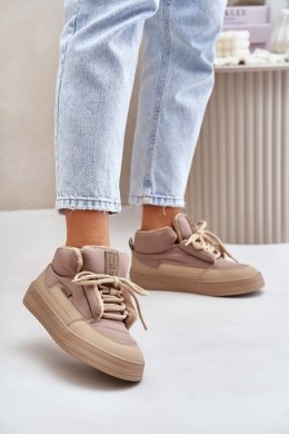 Sneakersy damskie Model Big Star OO274A532 Beige
