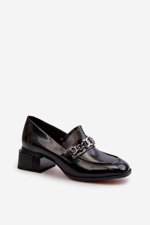 Czółenka Model S.Barski MR38-960 Black Czółenka Model S.Barski MR38-960 Black