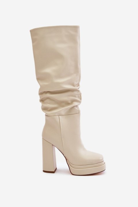Kozaki Model Beridra C-263 Light Beige Kozaki Model Beridra C-263 Light Beige