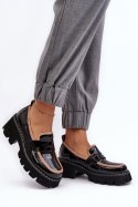 Mokasyny Model DA MR870-32 Black 