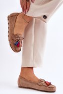 Mokasyny Model Dorine GS37 Dark Beige 