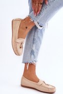 Mokasyny Model Good Time ZA28P Beige 