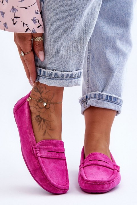 Mokasyny Model Lenvie FT245 Pink 