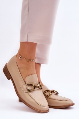 Mokasyny Model Lorien 2623-3 Beige 