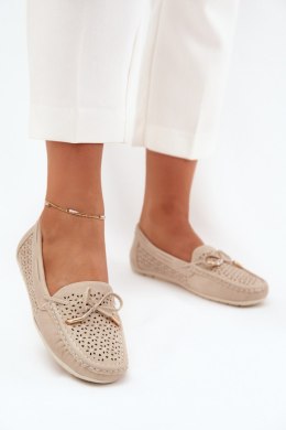 Mokasyny Model Mirisa VG250 Beige 