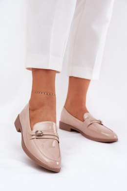Mokasyny Model Mollan W-25 Beige 