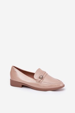 Mokasyny Model Mollan W-25 Beige 
