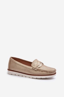 Mokasyny Model Nestalia 834281 Gold 