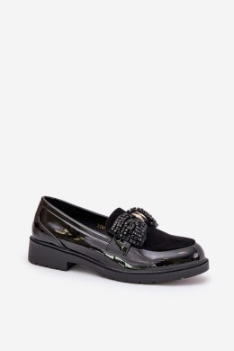 Mokasyny Model S.Barski HY51-319 Black 