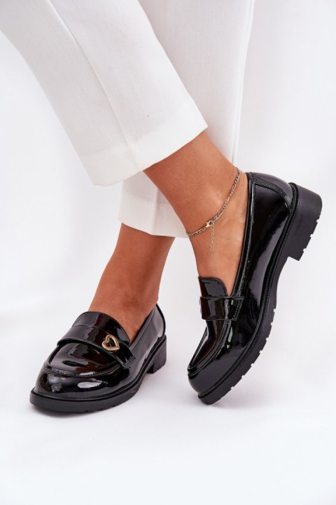 Mokasyny Model S.Barski HY51-379 Black Mokasyny Model S.Barski HY51-379 Black