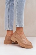 Mokasyny Model Sendall VG278 Beige 
