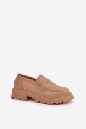 Mokasyny Model Sendall VG278 Beige 