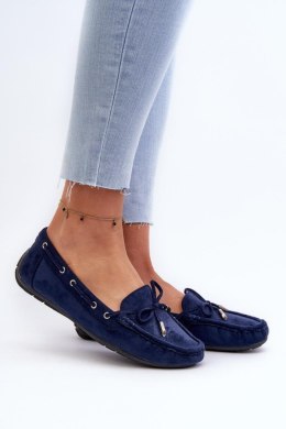 Mokasyny Model Si Passione FT246 Navy 