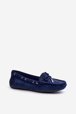 Mokasyny Model Si Passione FT246 Navy 