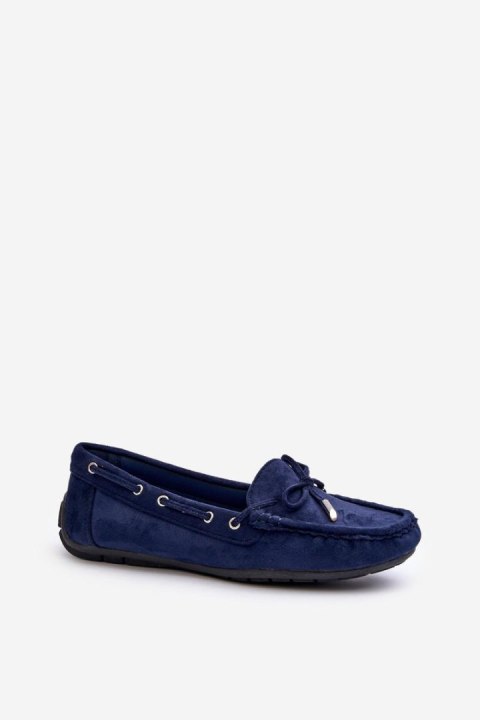 Mokasyny Model Si Passione FT246 Navy Mokasyny Model Si Passione FT246 Navy
