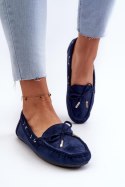 Mokasyny Model Si Passione FT246 Navy 
