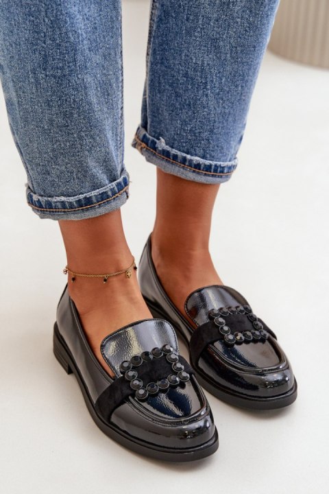Mokasyny Model Vinceza 58389 Black Mokasyny Model Vinceza 58389 Black