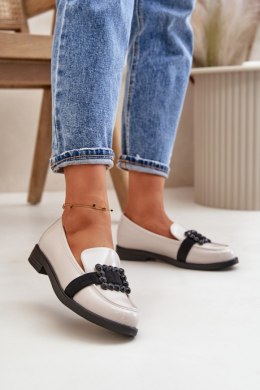 Mokasyny Model Vinceza 58389 Light Grey 