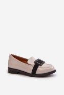 Mokasyny Model Vinceza 58389 Light Grey 